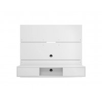 Manhattan Comfort 236BMC6 Vernon 62.99 Floating Wall Entertainment Center in White